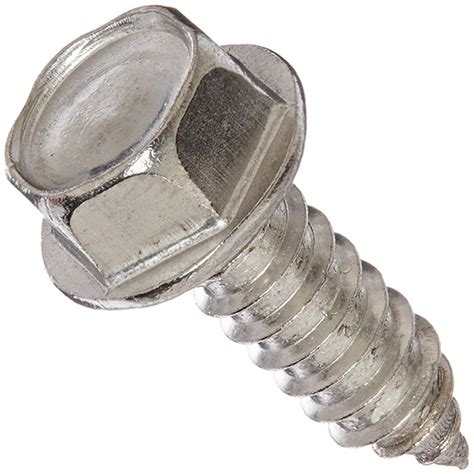 1 sheet metal screw|1 2'' screws with washers.